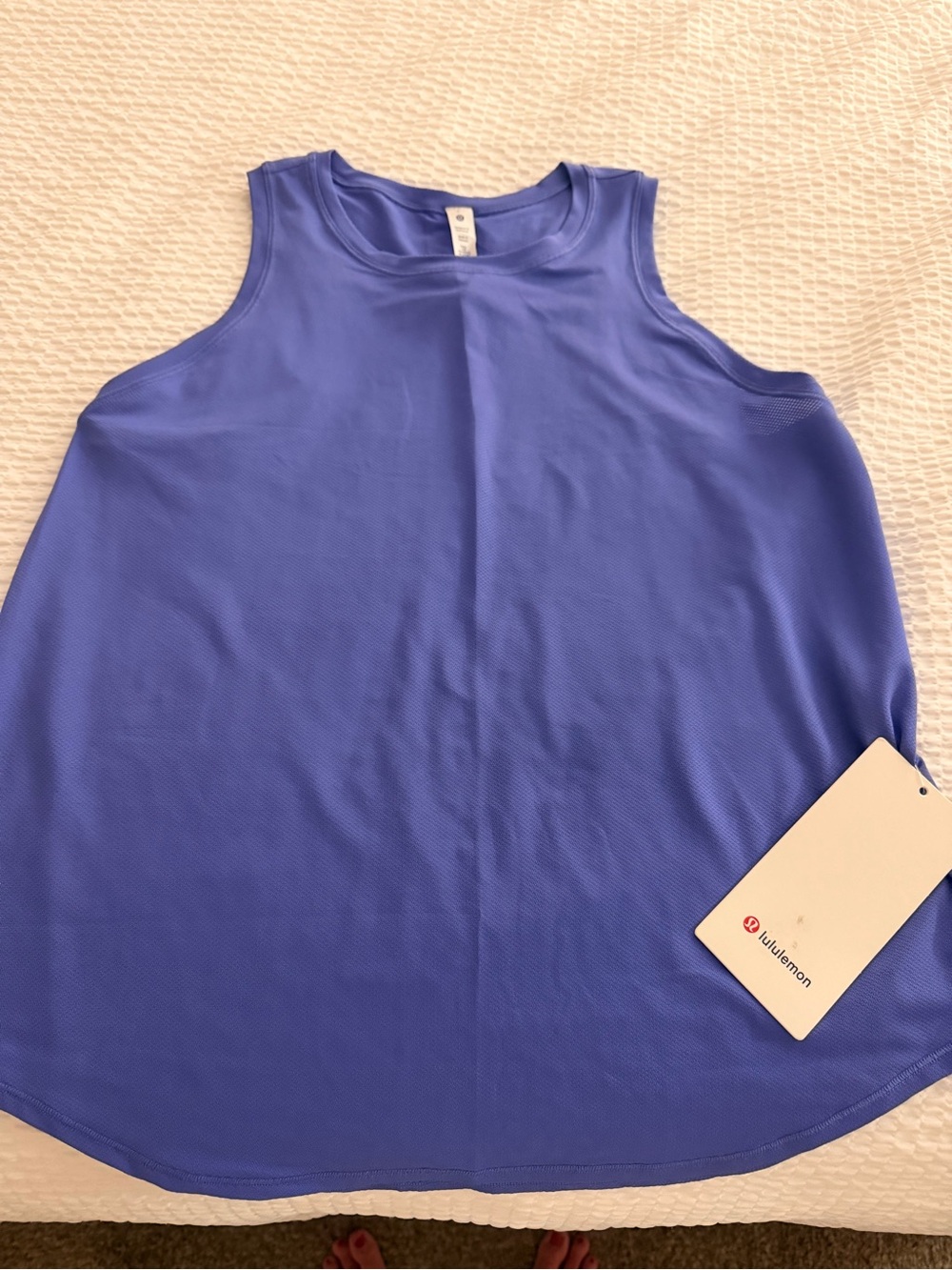 Lululemon athletica Women’s High Neck Run and
Train Tank Purple Sz 8 NWT